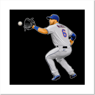 Jeff Mcneil #6 Fields The ball Posters and Art